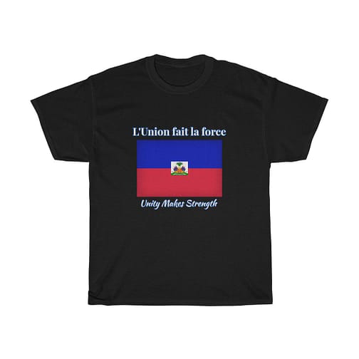 L'Union Fait La Force Unisex Tee Black
