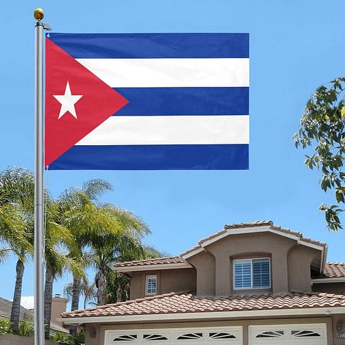 Cuba Garden Flag