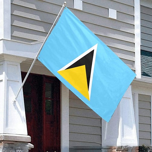 Saint Lucia Garden Flag