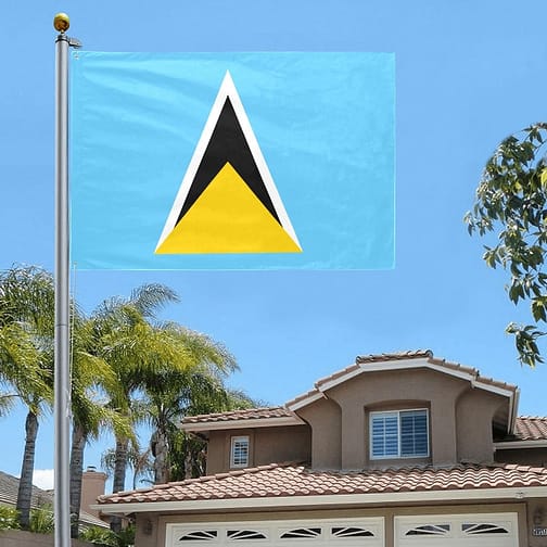 Saint Lucia Garden Flag