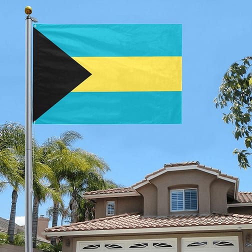 The Bahamas Garden Flag