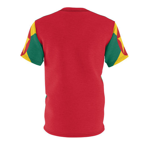 Grenada Flag All Over Print T-shirt