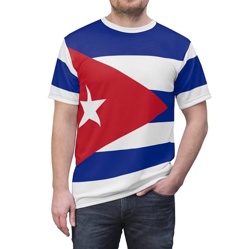 Cuba Flag All Over Print T-shirt