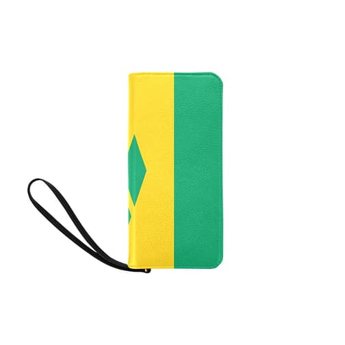 Saint Vincent and the Grenadines Flag Women’s Clutch Purse