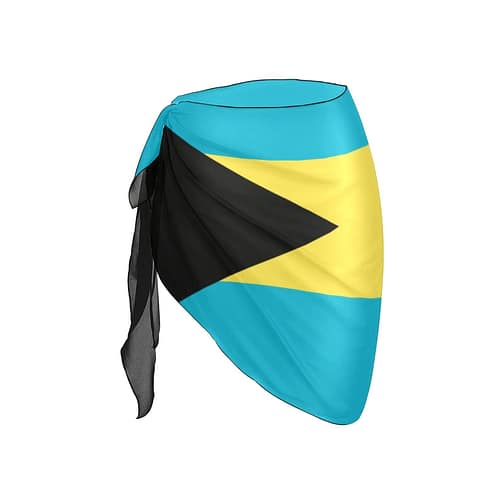 The Bahamas Flag Beach Sarong Wrap