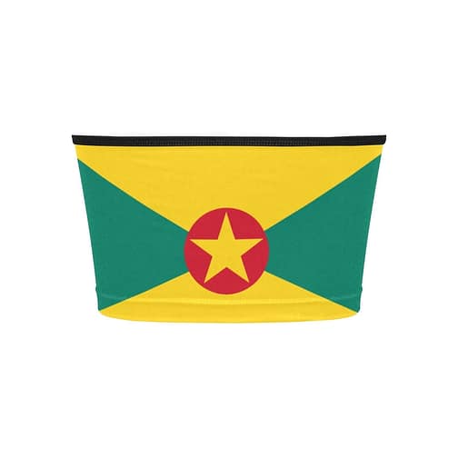 Grenada Flag Bandeau Top