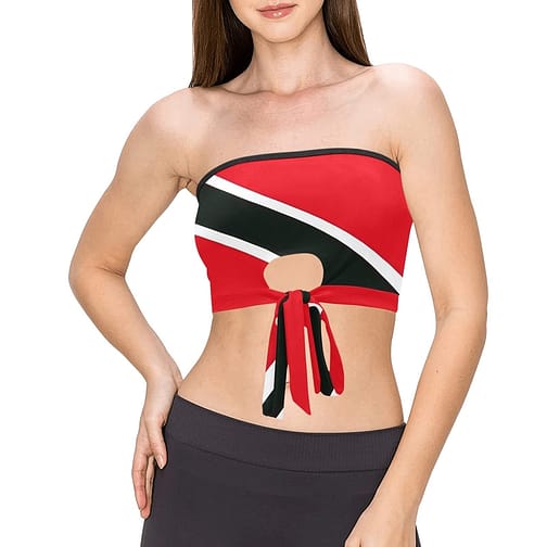 Trinidad and Tobago Flag Bandeau Top
