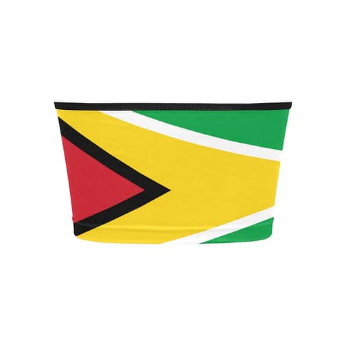 Guyana Flag Bandeau Top