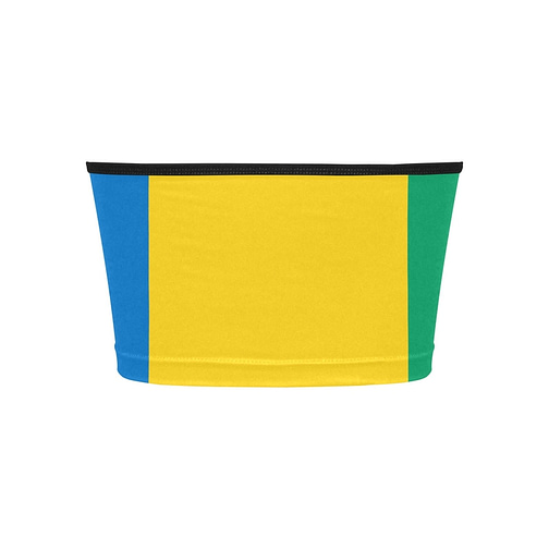 Saint Vincent and the Grenadines Flag Bandeau Top