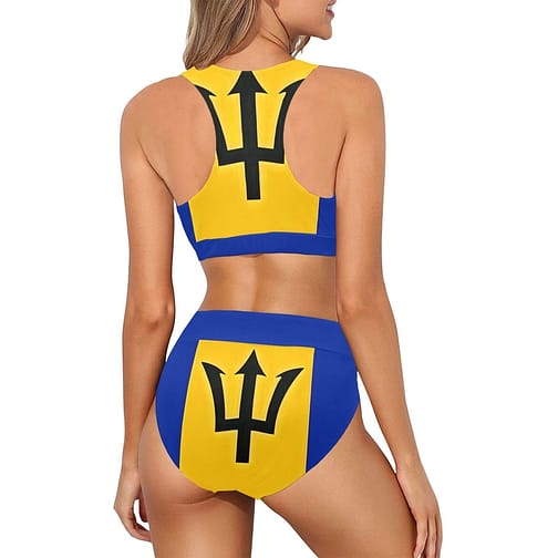 Barbados Flag Two Piece Swimsuit