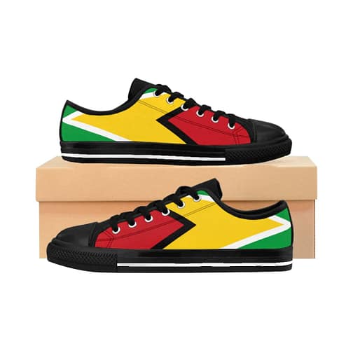 Guyana Flag Women's Sneakers by CKC