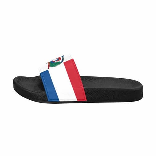 Dominican Republic Flag Women's Slide Sandals