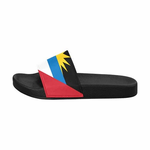 Antigua and Barbuda Flag Women's Slide Sandals