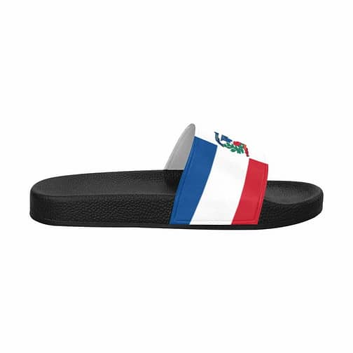 Dominican Republic Flag Women's Slide Sandals