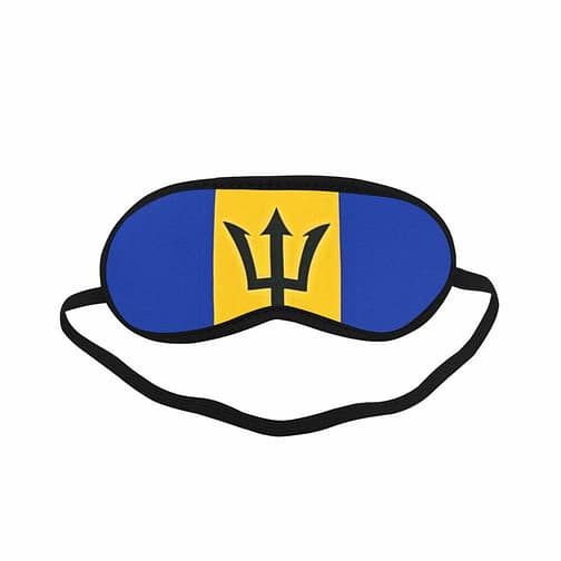 Barbados Flag Sleeping Mask