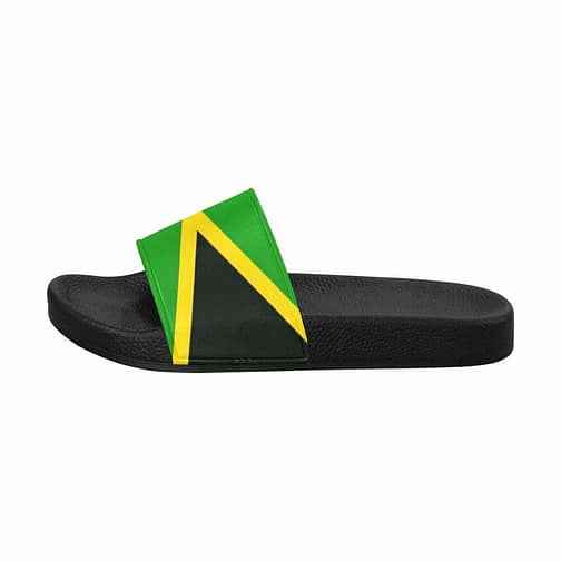 Jamaica Flag Women's Slide Sandals