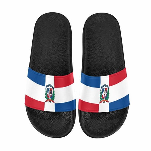Dominican Republic Flag Men's Slide Sandals