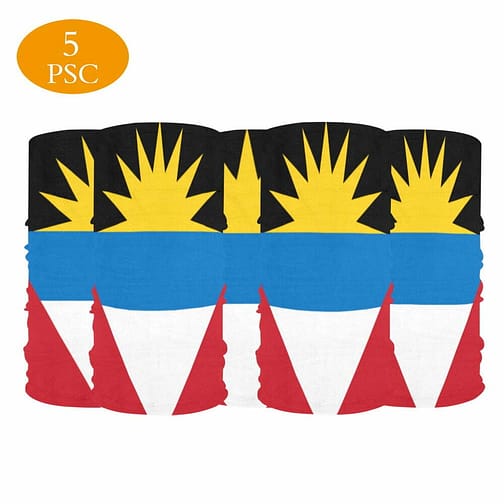 Antigua and Barbuda Flag Multifunctional Dust-Proof Bandana