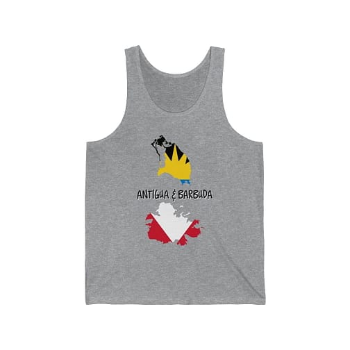 Antigua and Barbuda flag Unisex Tank Top