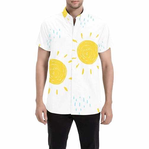 Sunshine & Rain Men's All Over Print Shirt
