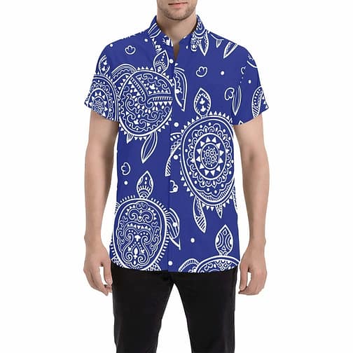 Tribal turtle Men's All Over Print Shirt