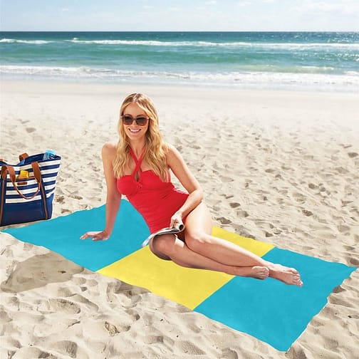 The Bahamas Flag Beach Towel 32" x 71"