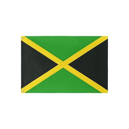 Jamaica Flag (5 Sizes)(One Side)