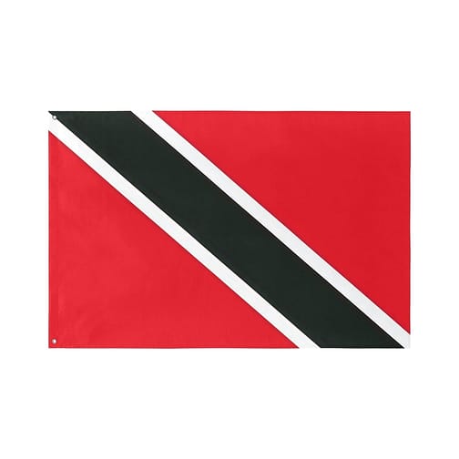 Trinidad and Tobago Island Flag (5 Sizes)(One Side)