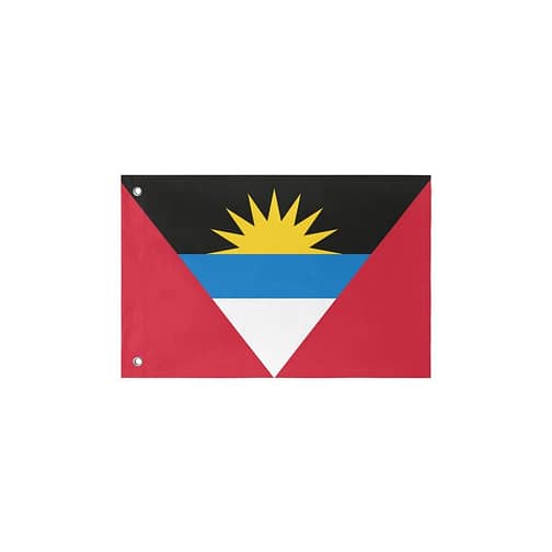 Antigua and Barbuda Flag (5 Sizes)(One Side)
