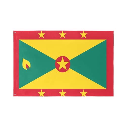 Grenada Flag (5 Sizes)(One Side)