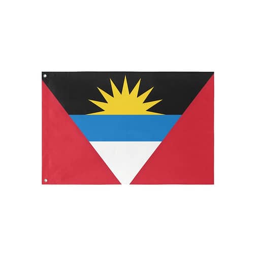 Antigua and Barbuda Flag (5 Sizes)(One Side)