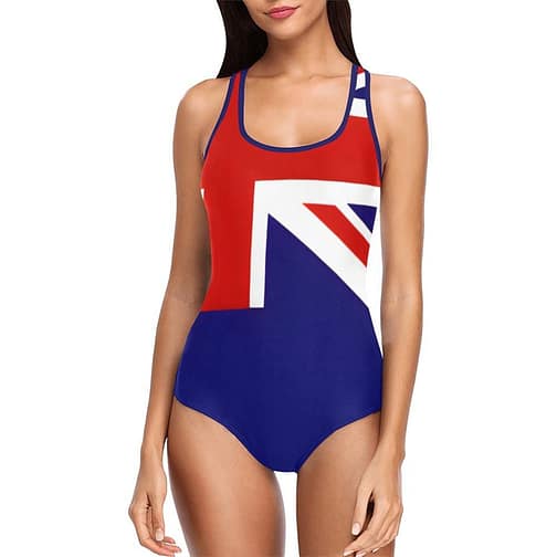 Anguilla Flag Women's Tank Top Bathing Swimsuit