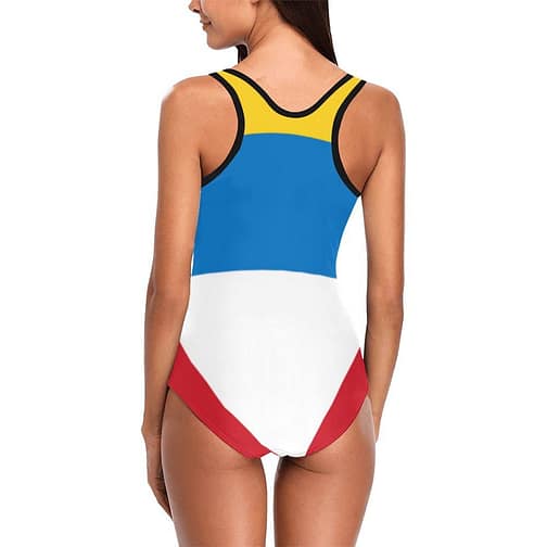 Antigua and Barbuda Flag Women's Tank Top Bathing Swimsuit