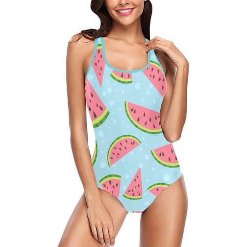 Watermelon Women's Tank Top Bathing Swimsuit