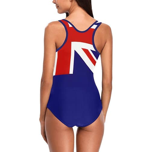 Anguilla Flag Women's Tank Top Bathing Swimsuit