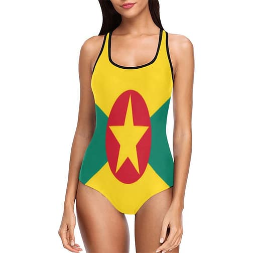 Grenada Flag Women's Tank Top Bathing Swimsuit