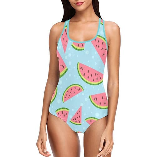 Watermelon Women's Tank Top Bathing Swimsuit