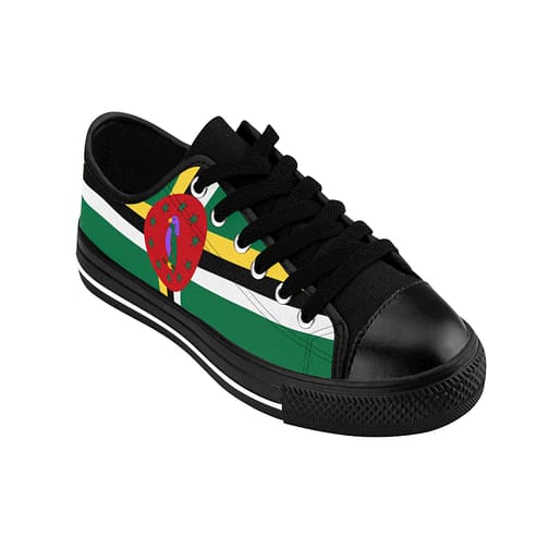 Dominica Flag Men’s Sneakers