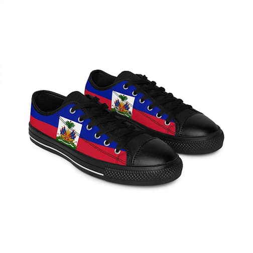 Haiti Flag Men’s Sneakers