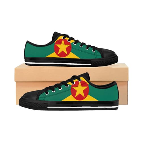 Grenada Flag Men’s Sneakers