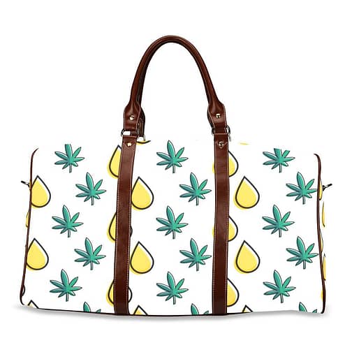 Weed and Tings Travel Bag (Brown)