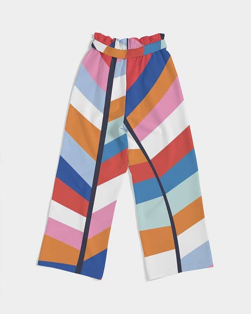 Rainbow Women’s High-Rise Wide Leg Pants