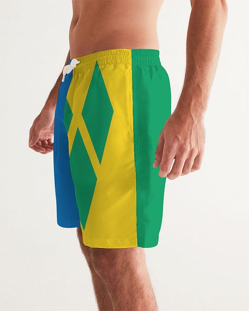 Saint Vincent and the Grenadines Flag Swim Trunks