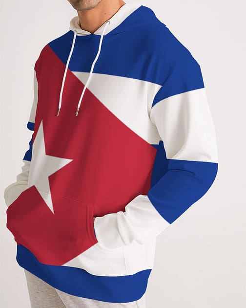 Cuba Flag Men's Hoodie