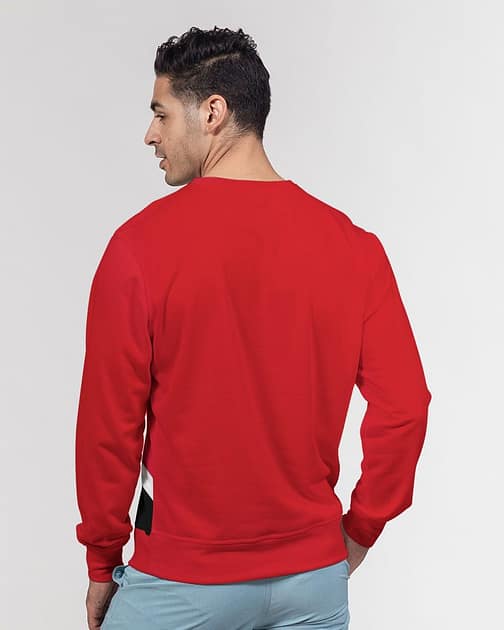 Trinidad And Tobago Flag Men’s Classic French Terry Crewneck Pullover