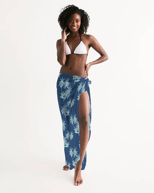 Palm Tree Swim Cover Up