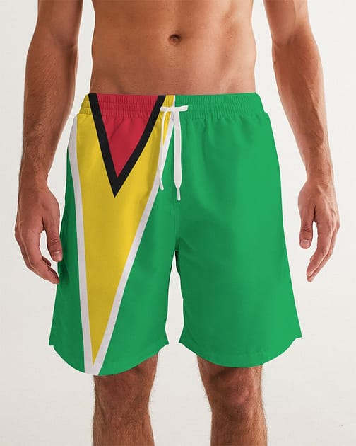 Guyana Flag Swim Trunks