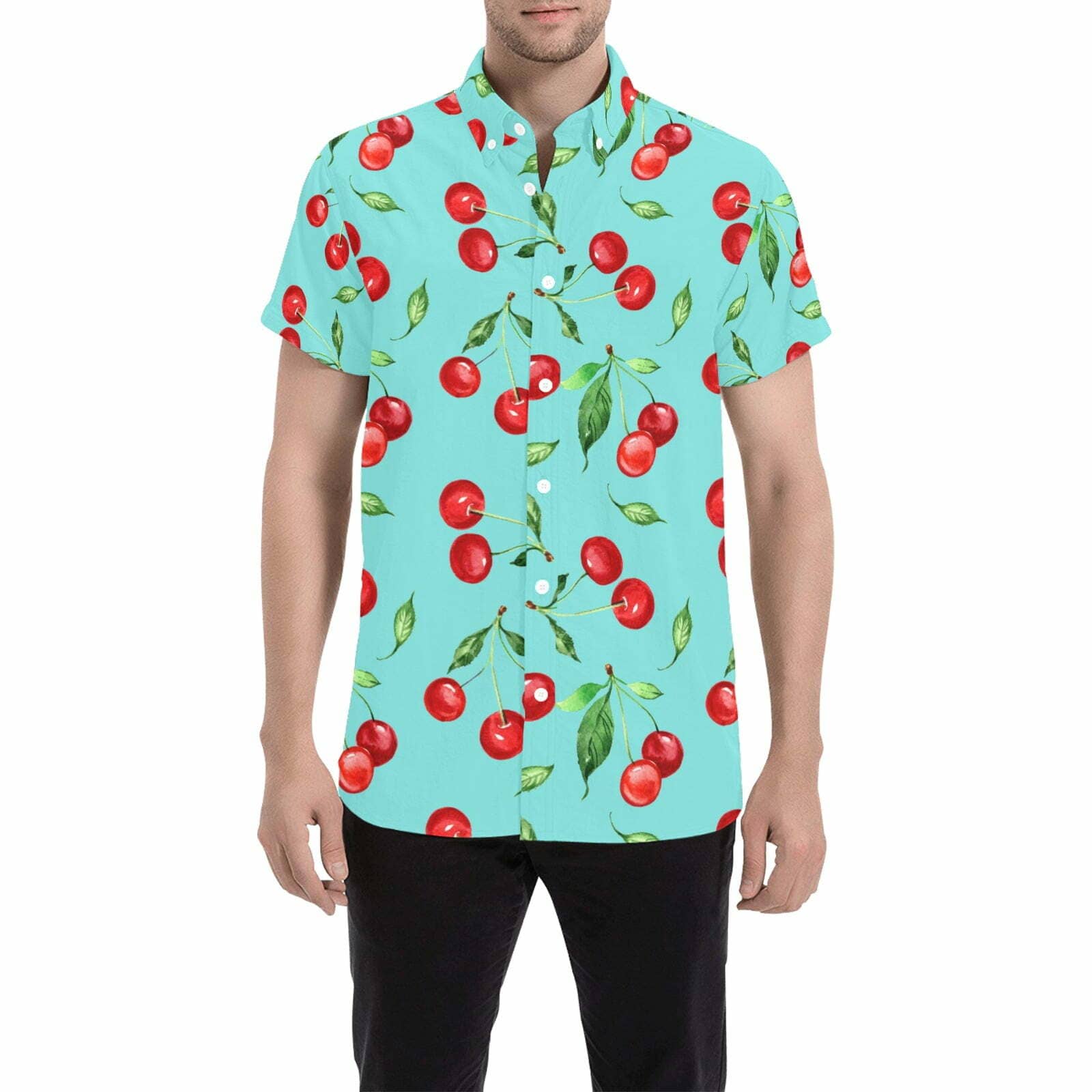 Cherry Men's All Over Print Shirt