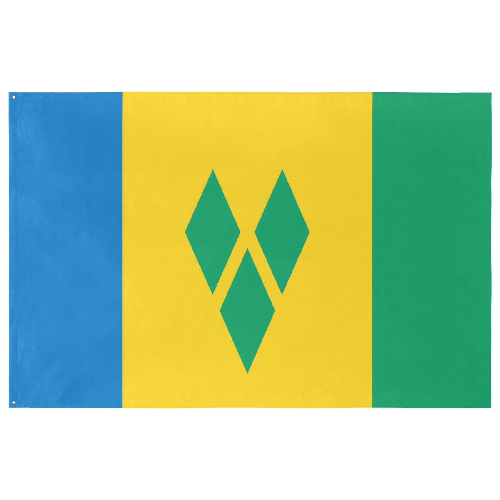 Saint Vincent & The Grenadines Island Flag (5 Sizes)(One Side)