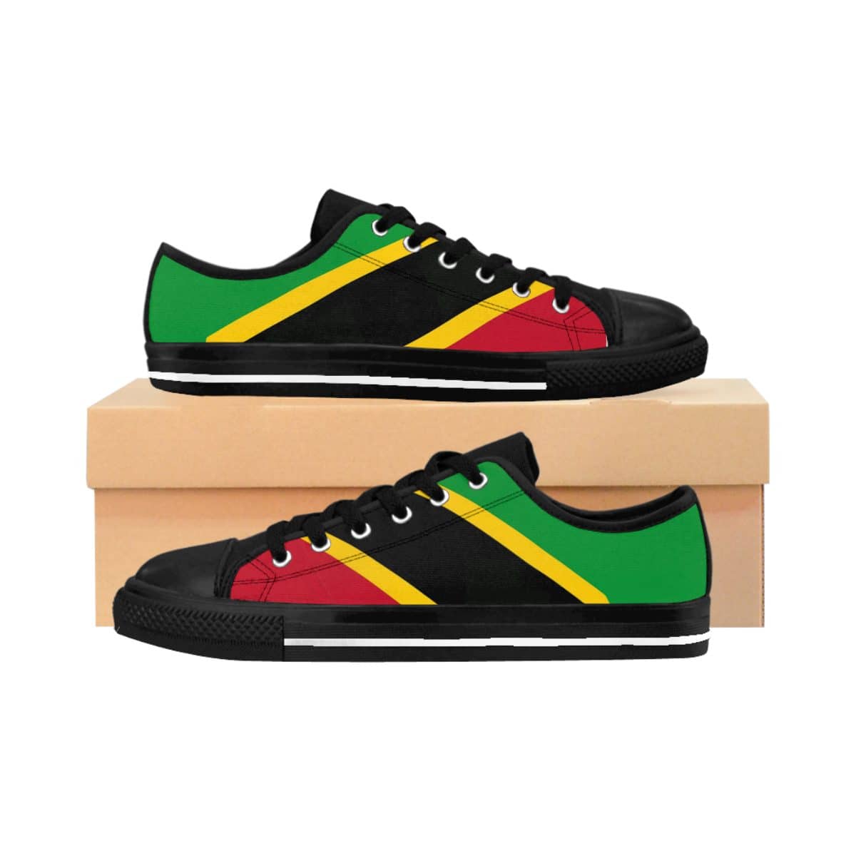 Saint Kitts and Nevis Flag Men’s Sneakers